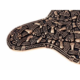 Viking brooch Kaupang, bronze
