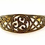 Celtic bracelet with trisquelion, bronze