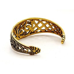 Celtic bracelet with trisquelion, bronze