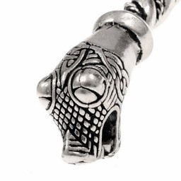 Oseberg Viking bracelet L, silvered