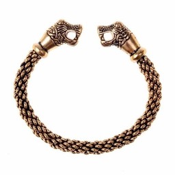 Oseberg Viking bracelet L, bronze