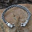 Oseberg Viking bracelet S, silvered