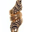 Viking beard bead Haithabu, bronze