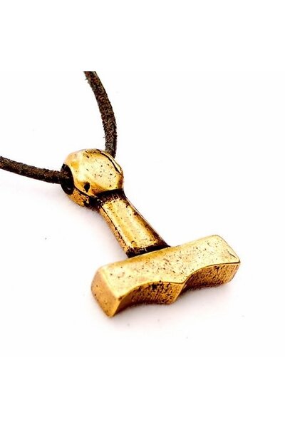 Thor's hammer from Sejro, bronze