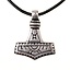 Gotland Thor's hammer, silvered