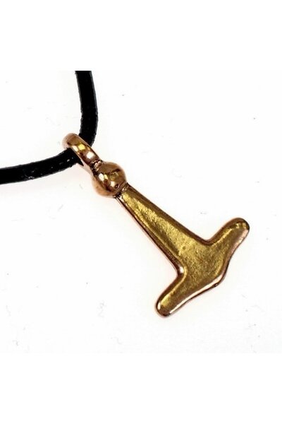 Haithabu Thor's hammer, bronze