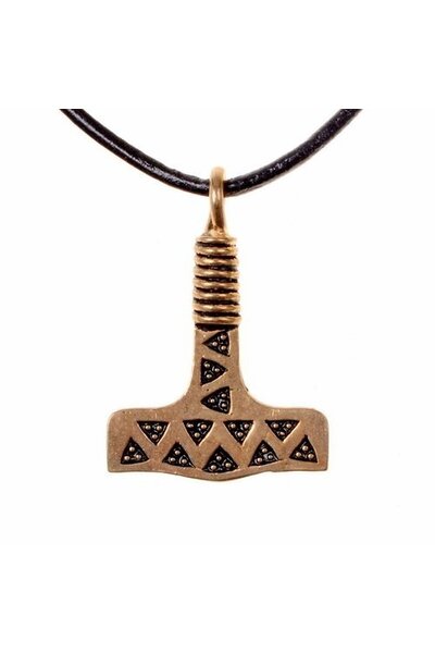 Thor's hammer from Valse, bronze