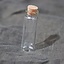 Glass bottle 2x6 cm