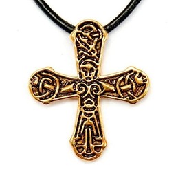 Gatebo Viking cross, bronze