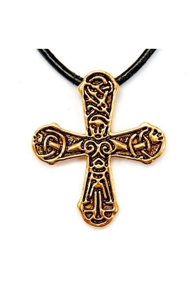 Gatebo Viking cross, bronze