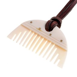 Germanic beard comb