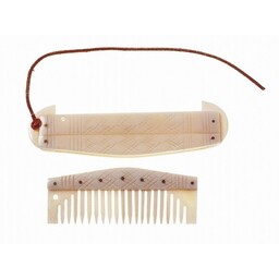 Swedish comb with holder