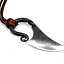 Viking neck knife carbon steel