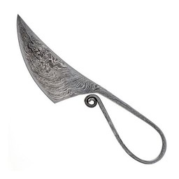 Prehistoric knife damast steel