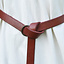 Ring belt 190 cm, red