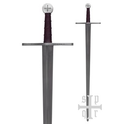 Knight Templar sword, battle-ready (blunt 3 mm)