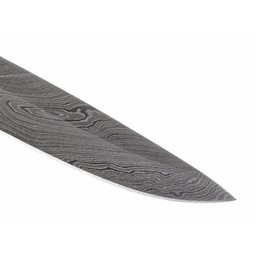 Knife blade damascus steel, 25 cm