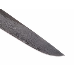 Knife blade damascus steel, 25 cm