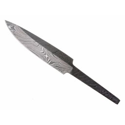 Viking knife blade Birka, damascus, 14 cm