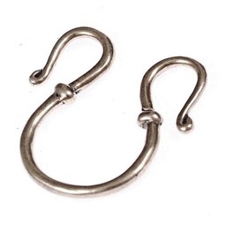 Viking jewelry hook, double