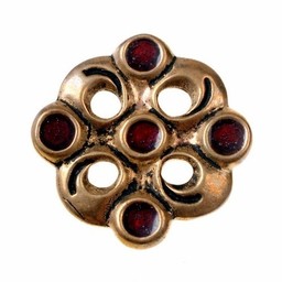 Merovingian cloisonne brooch