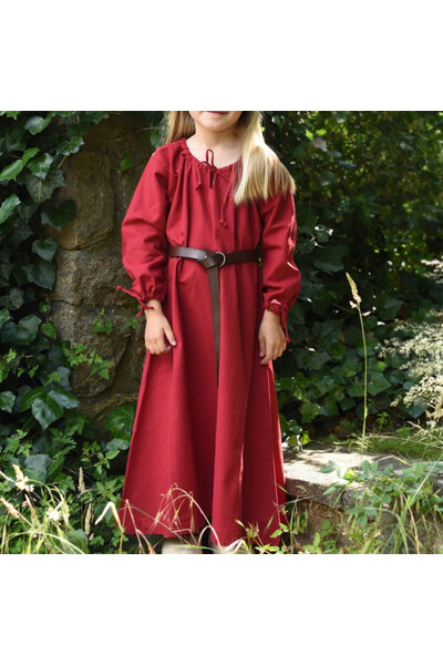 Kids dress Matilda, red