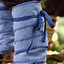 Leg wrappings for kids, blue