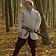 Long gambeson with detachable sleeves