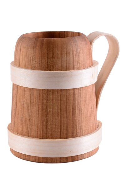Wooden tankard