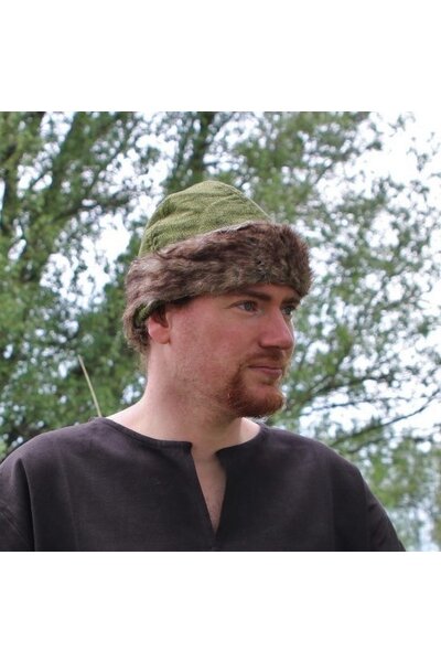 Birka Viking hat, green