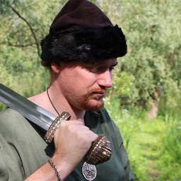 Birka Viking hat, brown