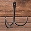Smoking hook / throwing anchor hand-forged