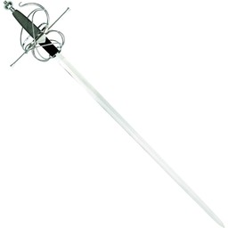 17th century rapier with scabbard