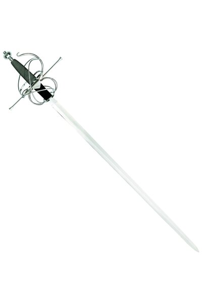 17th century rapier with scabbard
