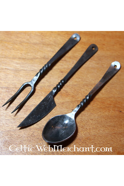 Cutlery set Landsknecht with pouch