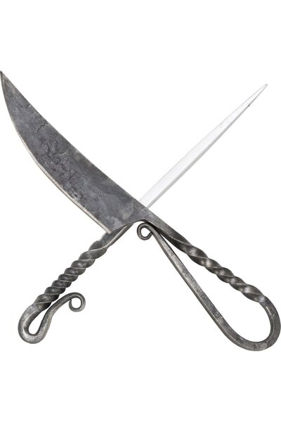 Hand-forged cutlery set Viking