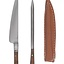14th century cutlery set knife & eating awl