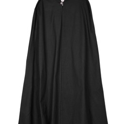 Cotton cloak Ellyn, black