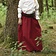 Girl skirt Loreena, red