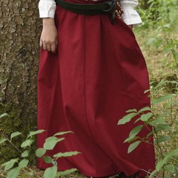 Girl skirt Loreena, red