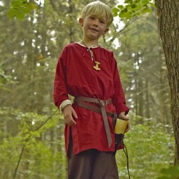 Kids tunic Athelstan, red