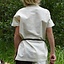 Kids tunic Ivar, short-sleeved, natural