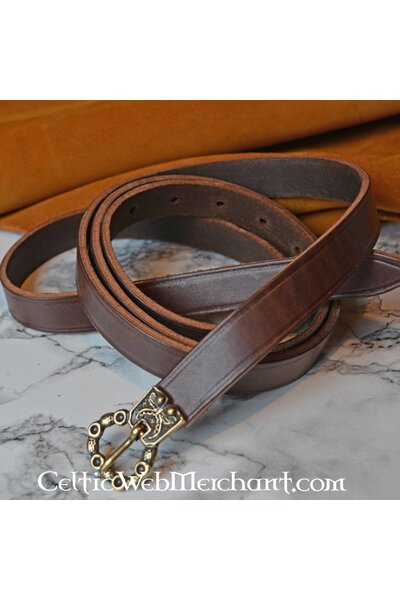 15th century belt London, silvered