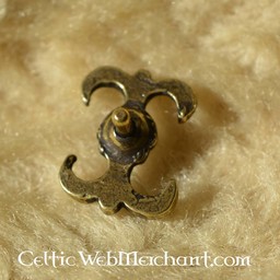 Medieval lily belt fitting (set of 5 pieces)