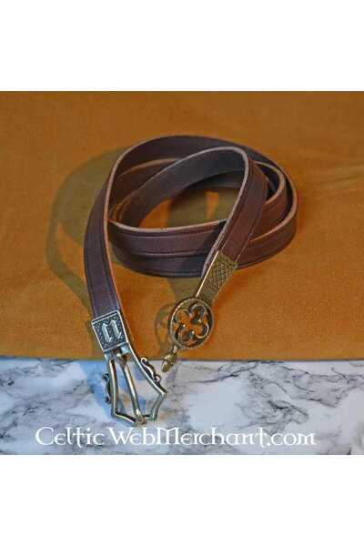 Gothic belt with belt end