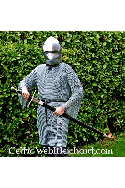 Hauberk, unriveted, galvanized 9 mm