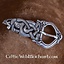 Viking buckle Midgard snake