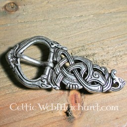 Viking buckle Midgard snake