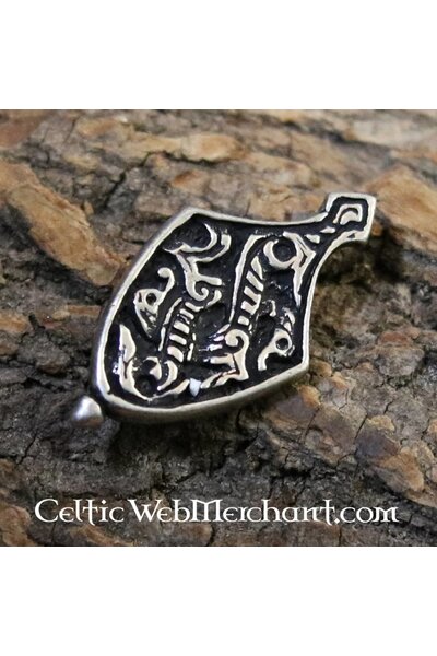 Belt end ribbon-animals