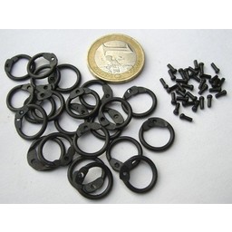 1 kg round chainmail rings-round rivets